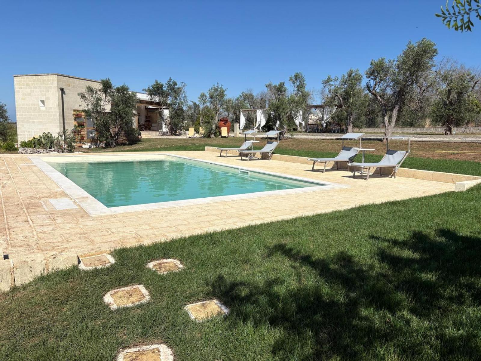 Casamassella Tenuta Valle Dell Idro Otranto Con Piscina מראה חיצוני תמונה