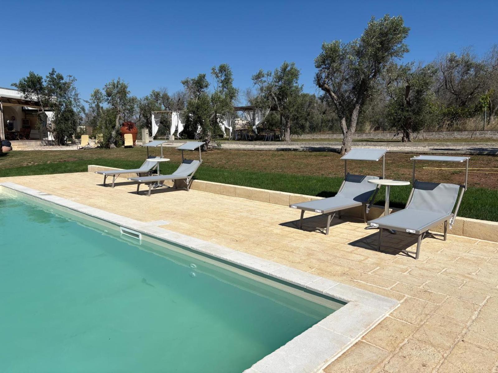 Casamassella Tenuta Valle Dell Idro Otranto Con Piscina מראה חיצוני תמונה